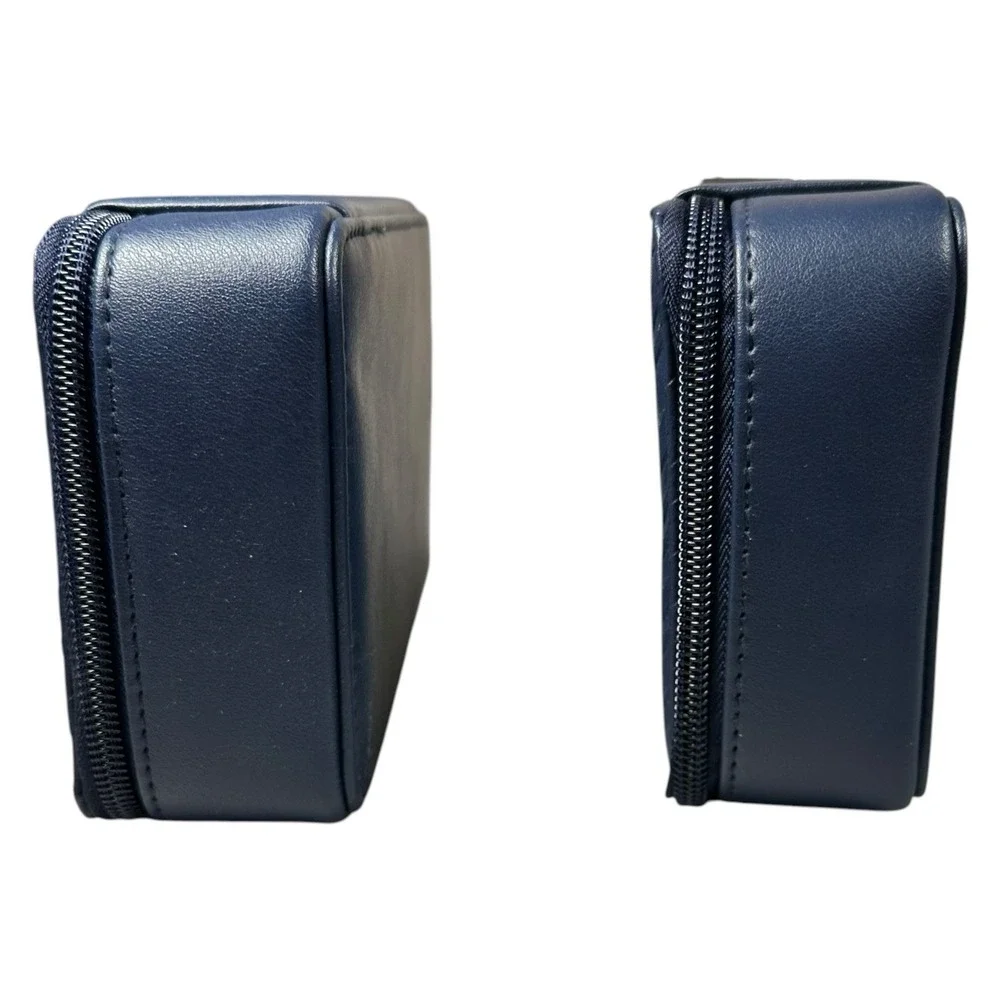 Delta One Missoni Amenity Kit Lot 2 Navy Travel Case First Class 1 Sealed 1 Open